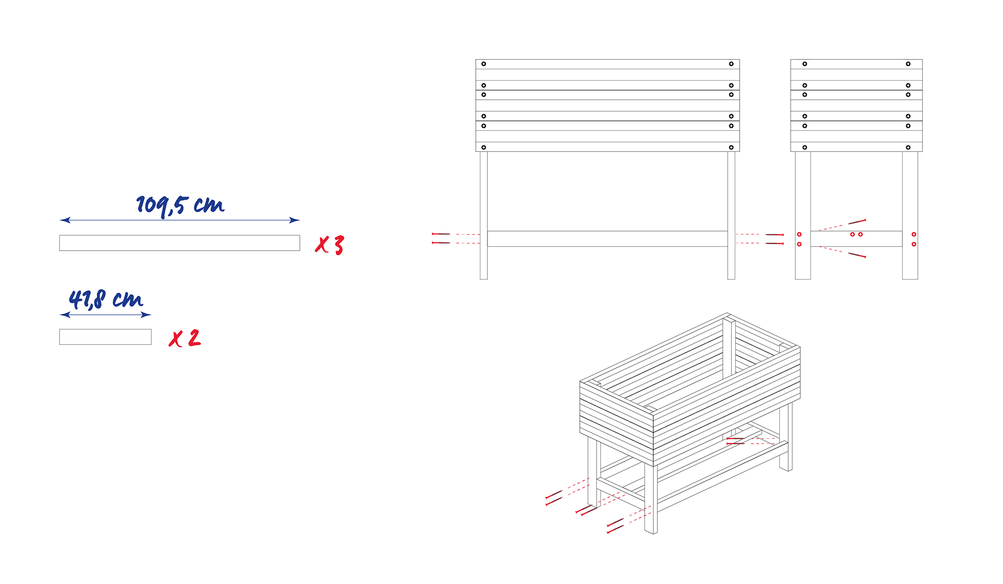 visuel étape 2 tutoriel carré potager