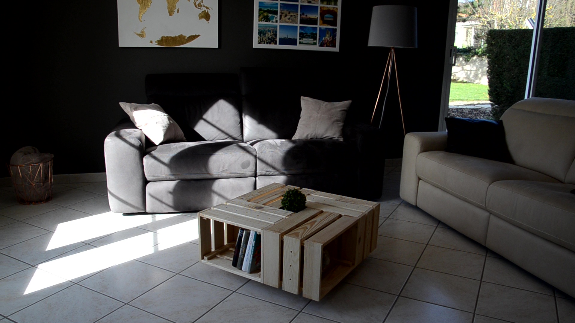 table basse diy visuel