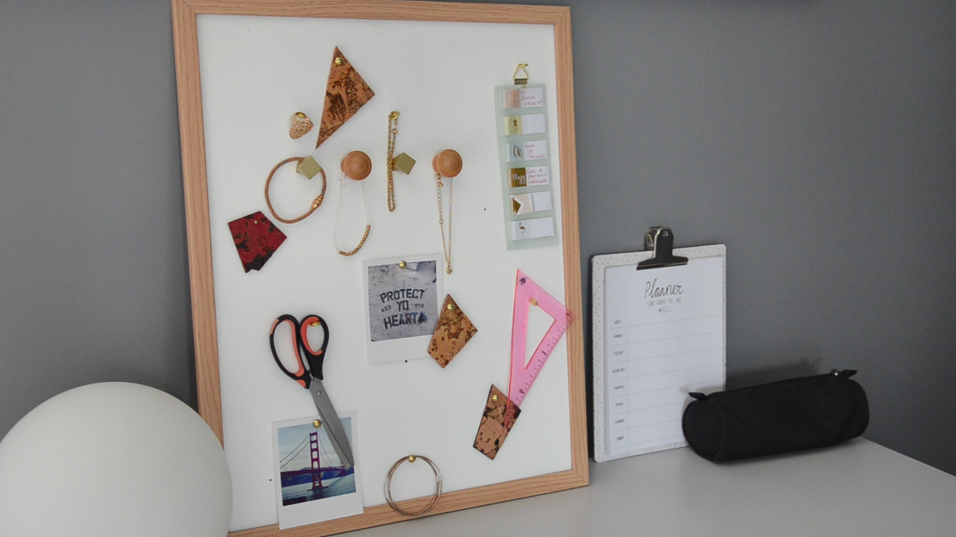 Visuel organisateur mural diy