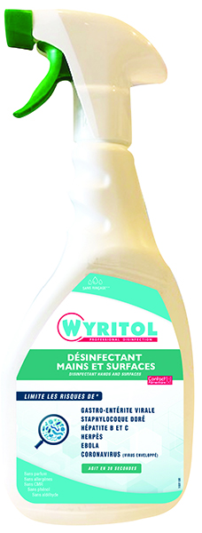 spray mains et surfaces WYRITOL