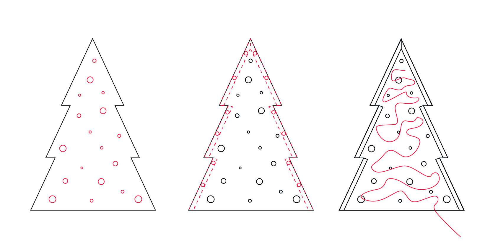 étape 2 sapin DIY Bricopro