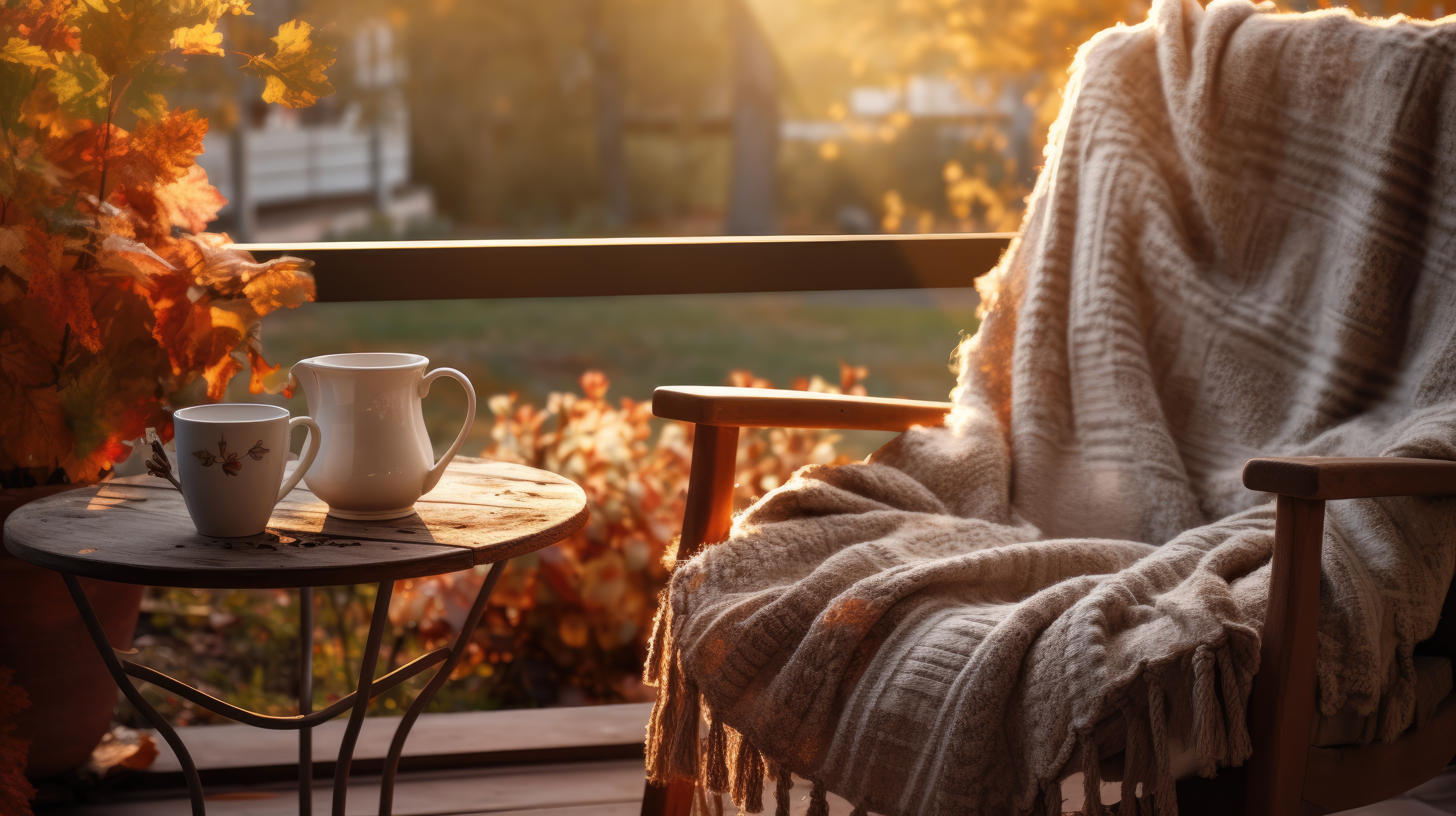 Terrasse en automne - Bricopro