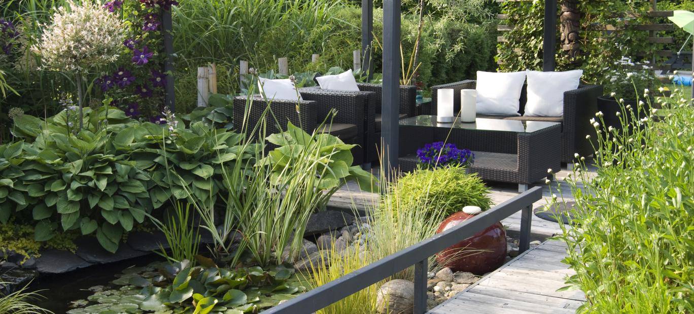 photo de jardin aménagé