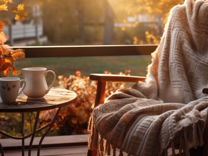 Terrasse en automne - Bricopro