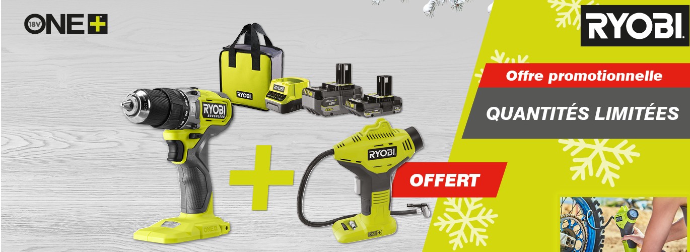 Offre Ryobi bricopro
