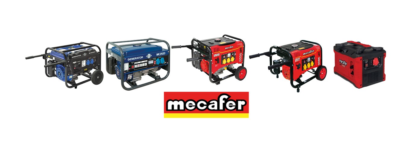 Gamme groupes électrogènes Mecafer